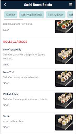 Sushi Boom Screen 3