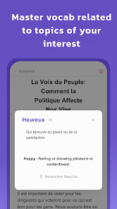 Captura de Pantalla 3 Zaban AI Language Learning android