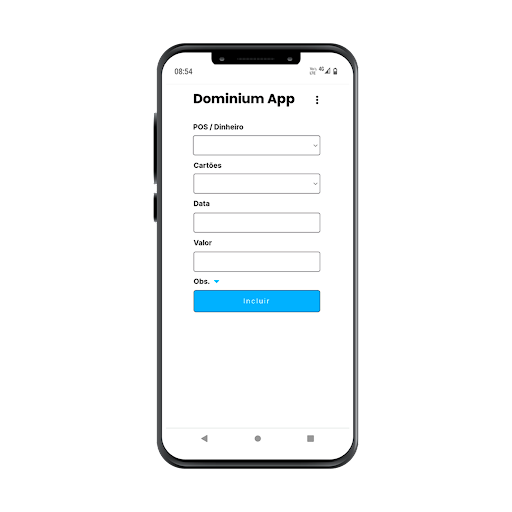 Android application Dominium App screenshort