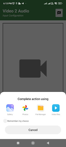 Video2Audio Converter Screen 2