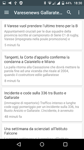 Gallarate notizie locali Screen 3