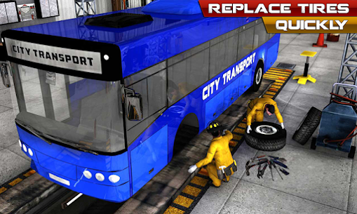 Bus Mechanic Auto Repair Shop-Car Garage Simulator For PC installation