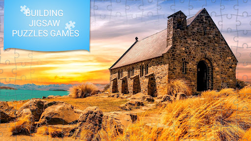 Android application Building jigsaw puzzles games screenshort