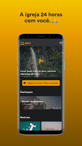 Android application Igreja do Nazareno INACI screenshort