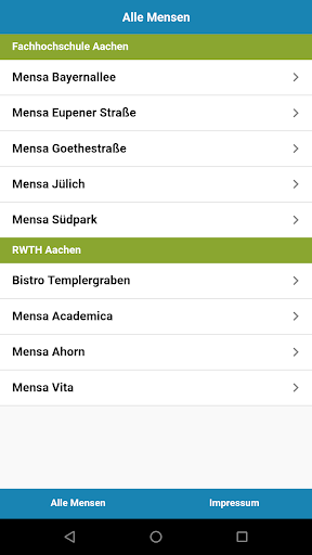 Mensa Aachen Screen 3