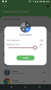Brightness Control per app