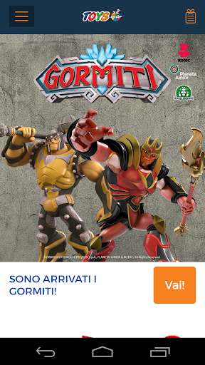 Android application Toys Center | Un mondo per te screenshort