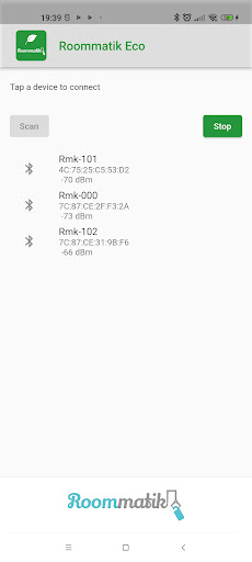 Android application Roommatik Eco screenshort
