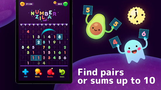 Numberzilla - Number Puzzle | Board Game 4.3.2.0 screenshots 13