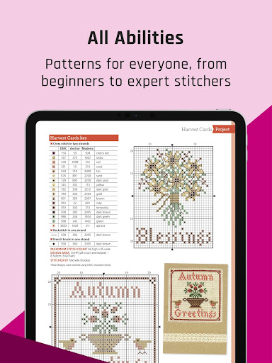 Screenshot of The World of Cross Stitching