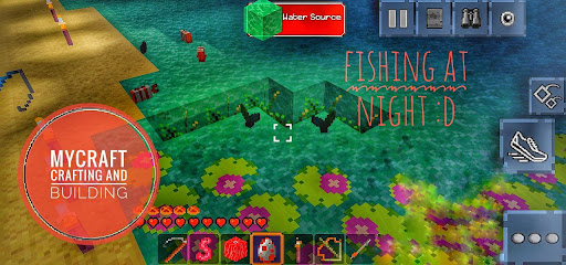 Android application MyCraft Crafting and Building screenshort