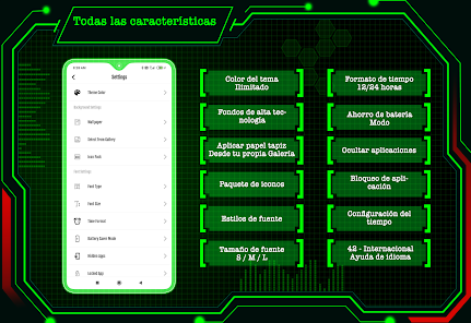 Screenshot 8 Lanzador visionario - Bloqueo android