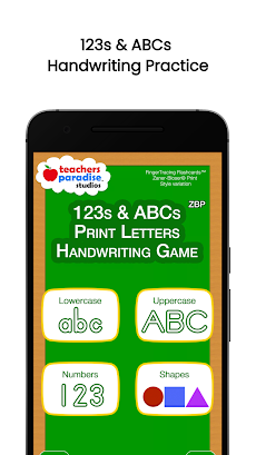 123s ABCs Kids Handwriting ZBPのおすすめ画像1