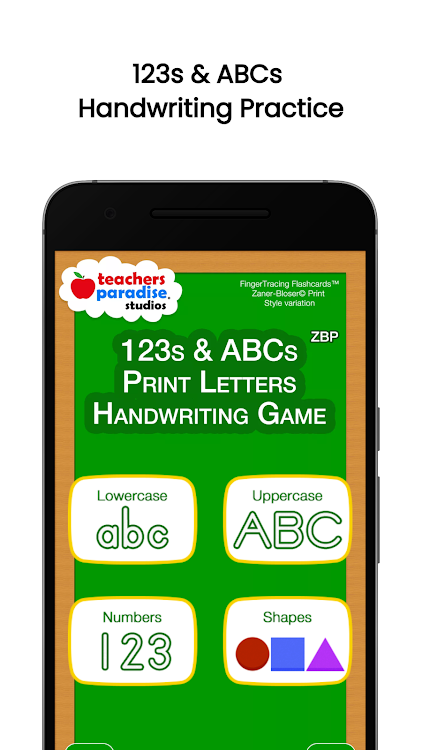 123s ABCs Kids Handwriting ZBP - 25 - (Android)