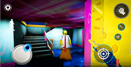 Sponge Granny Horror Scary V3 1.0 APK + Mod (Free purchase) for Android