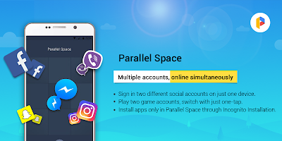 screenshot of Parallel Space Pro -- App Cloner