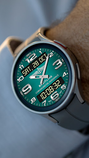 Hybrid BREITLING Watch face