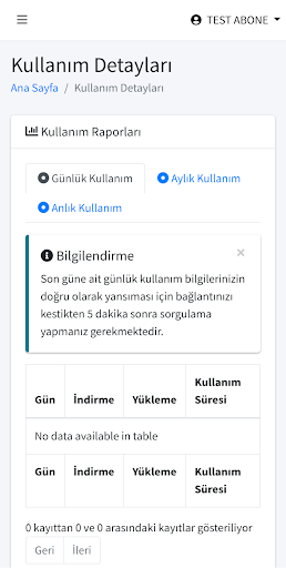 PowerNet Online İşlemler