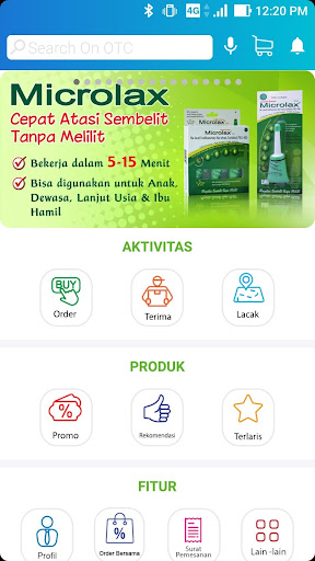 OTC Online Screen 2
