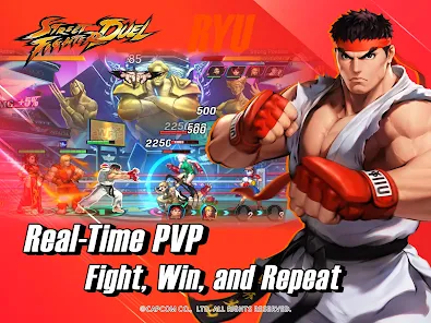 Street Fighter Duel - Mobile game based on classic fighting IP