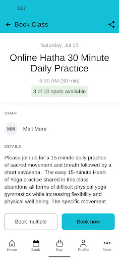 Soul of Yoga Screen 3