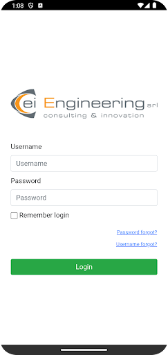 Android application CEI ENGINEERING screenshort
