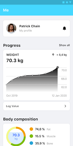 VK Fit Healthy Lifestyle Screen 3