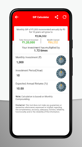 App screenshot