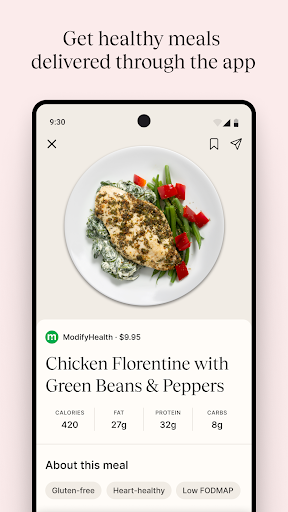 Screenshot of Nourish: Eating Well Made Easy