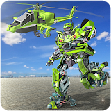 Helicopter Robot Game - Robot Transformation 2018 icon