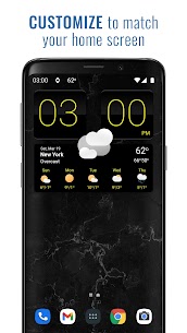 Sense V2 Flip Clock & Weather v6.7.12 MOD APK (Premium) Free For Android 2