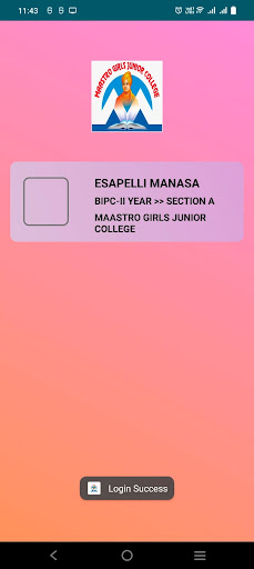 Android application Maastrojc Parent screenshort
