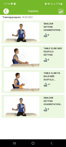 Min Fysioterapeut Screen 3