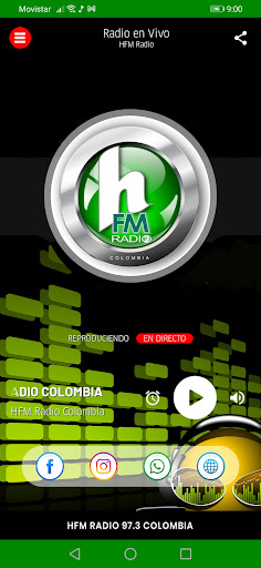 HFM Radio Colombia Screen 2