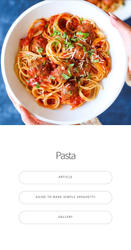 Android application Spaghetti Maker - Cooking Guid screenshort