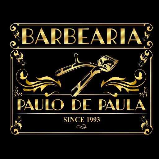 Barbearia Paulo de Paula logo