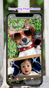 Funny Dog Photo Editor Frames