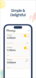 Mornings: Talk-to-Wake Alarm