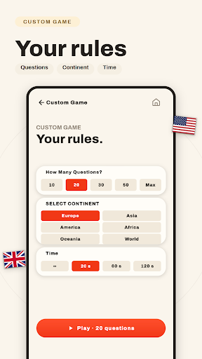 Flag Quiz - Flags of the world screenshot 6 of 6