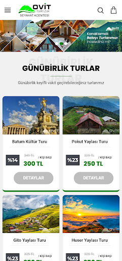 Android application Ovit Turizm screenshort
