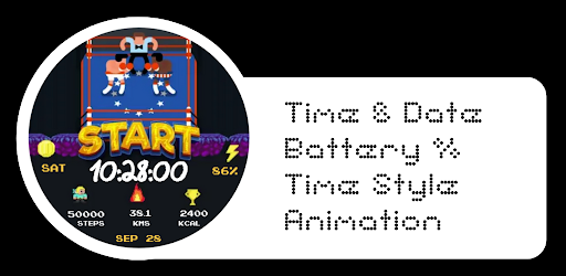 Boxing Animated Watch Face screenshot 1