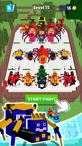 Spider Train: Craft Merge Screen 2