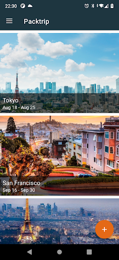 Packtrip Screen 3