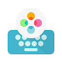 Fleksy fast emoji keyboard app icono