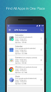 APK Extractor Screenshot