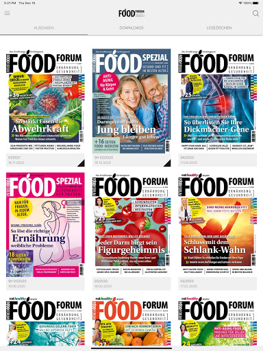 FOODFORUM Screen 2