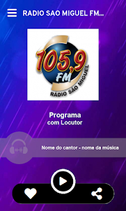 Rádio São Miguel FM 105,9