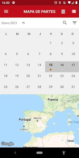Android application Sadex screenshort
