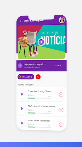 Android application RevisaMaisENEM screenshort