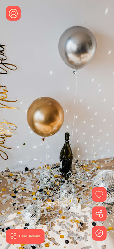 Android application Happy New Year 2023 Wallpaper screenshort